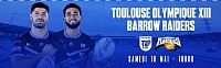 le TO XIII reçoit Barrow raiders